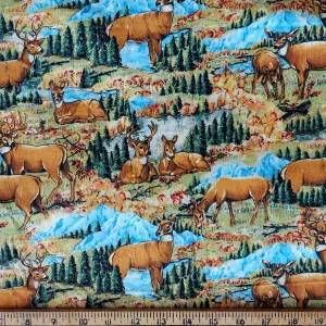 Classic Cottons Deer Meadow