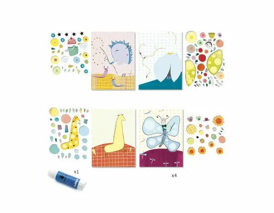 Djeco Collage Kit So pop