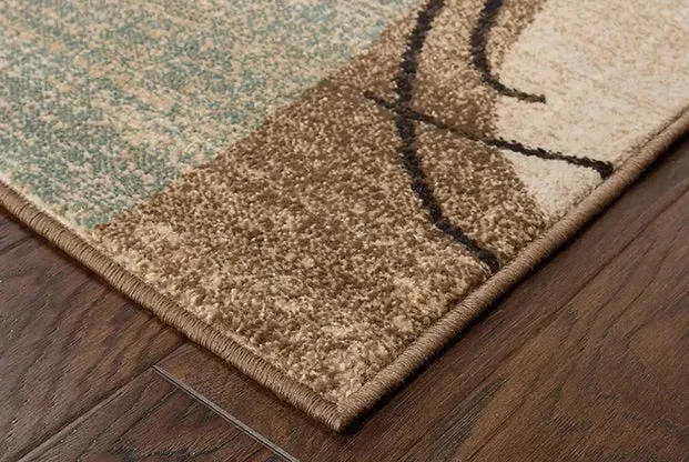 Emerson 2279A Gold/ Brown Rug