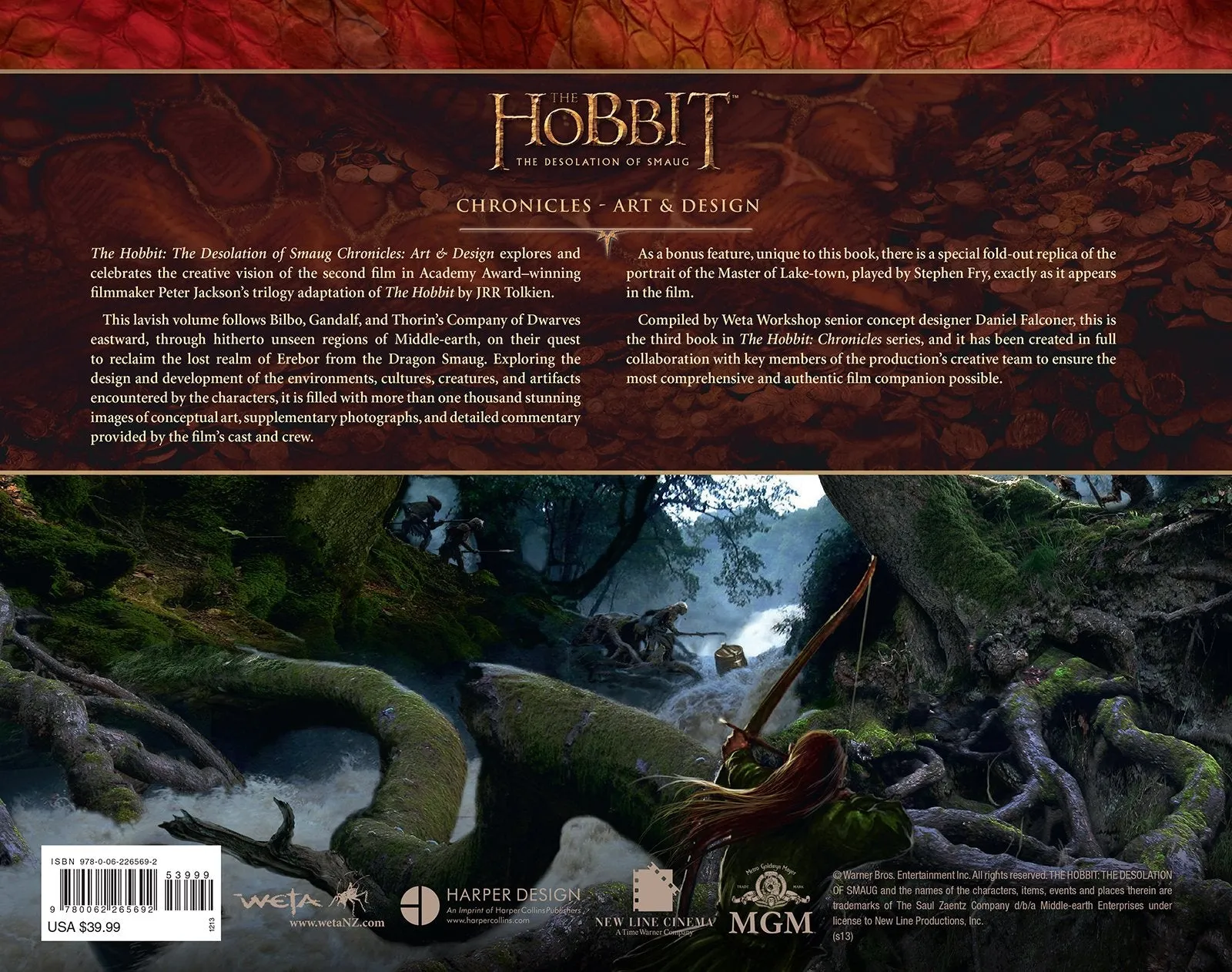 HOBBIT DESOLATION OF SMAUG CHRONICLES ART & DESIGN HC