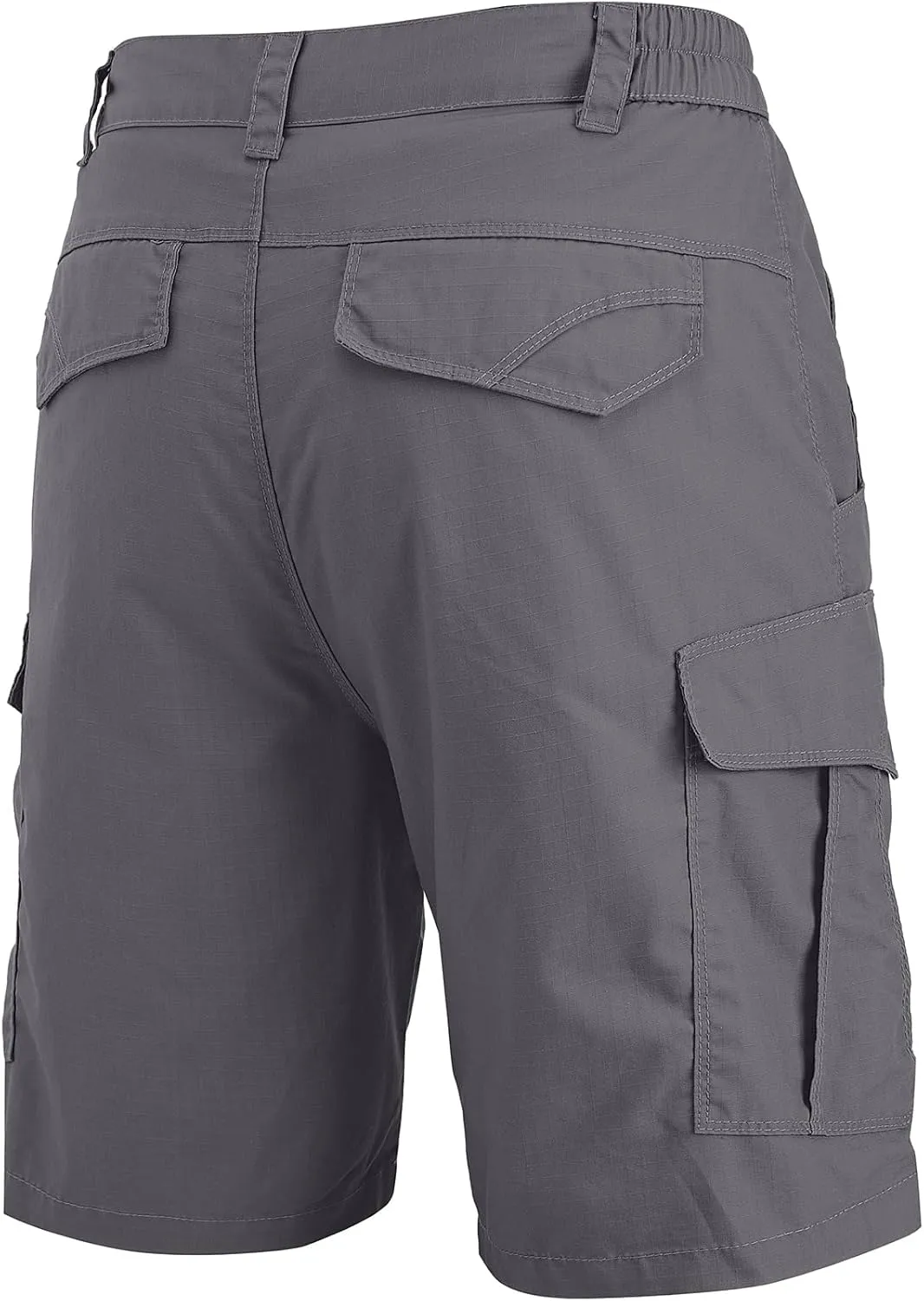 Jessie Kidden Mens Tactical Stretch Outdoor Cargo Shorts Wear Resistant Rip Stop Work Hiking Fishing Shorts