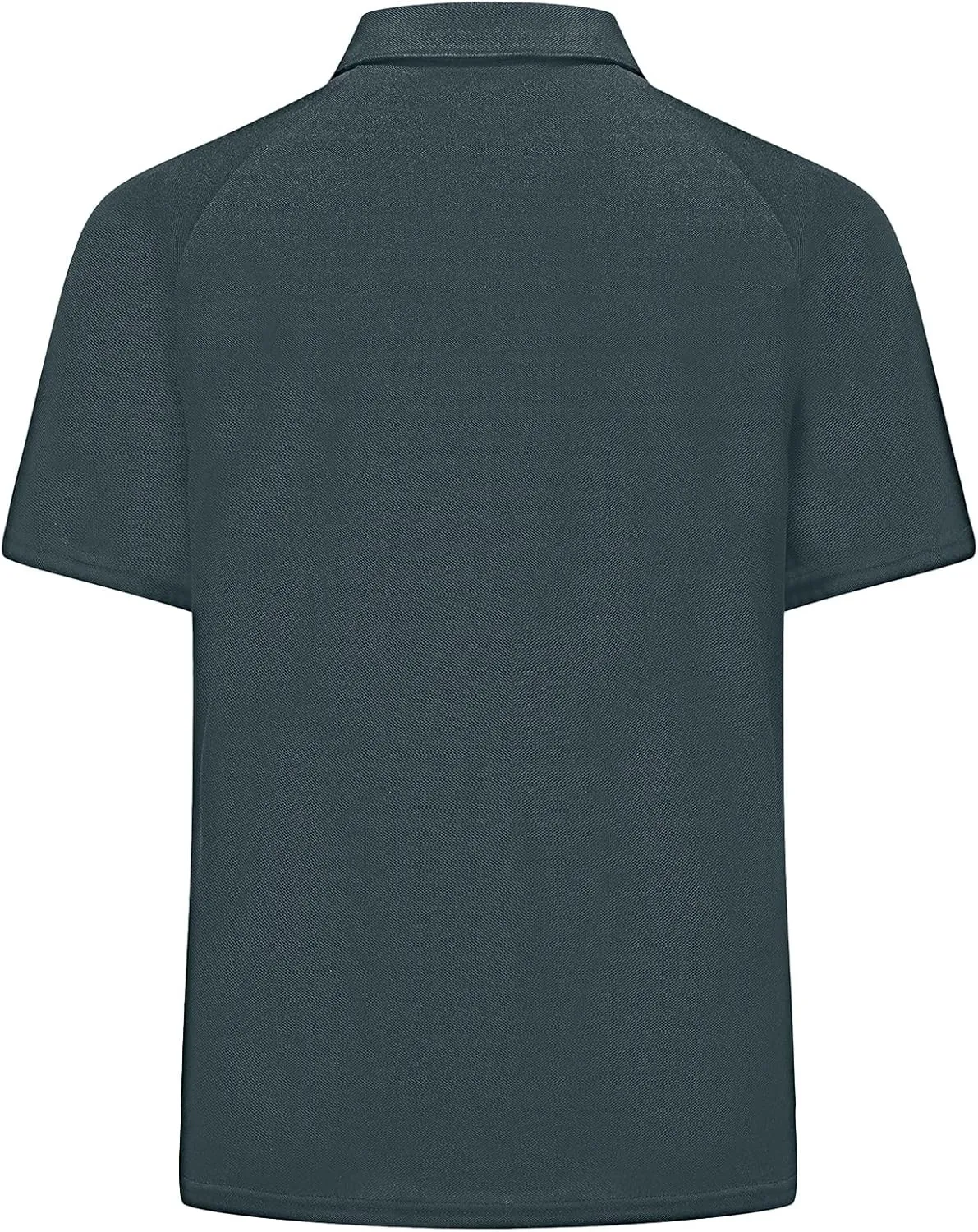 MOHEEN Golf Shirts for Men Lightweight Dry Fit Print Moisture Wicking Performance Short Sleeve Sports Polo Shirt