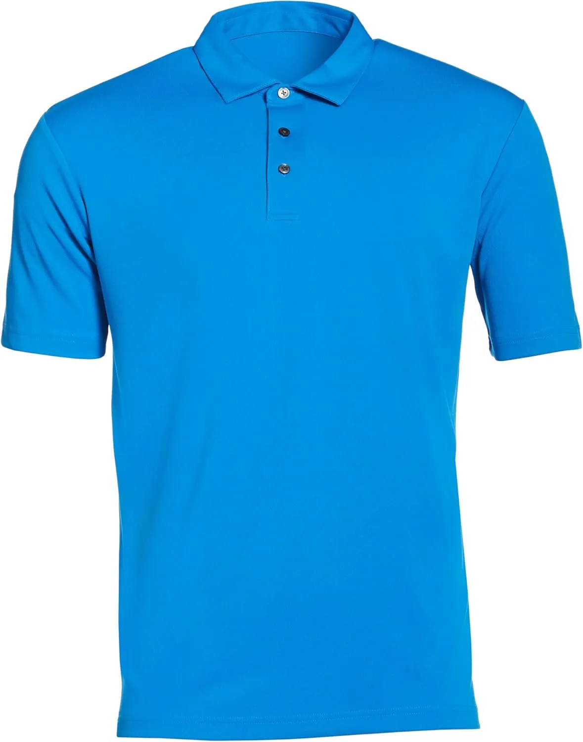 Perry Ellis Men's Classic Short Sleeve Golf Polo, Moisture-Wicking Sun Protection, Enhanced Stretch (Available in Big & Tall)