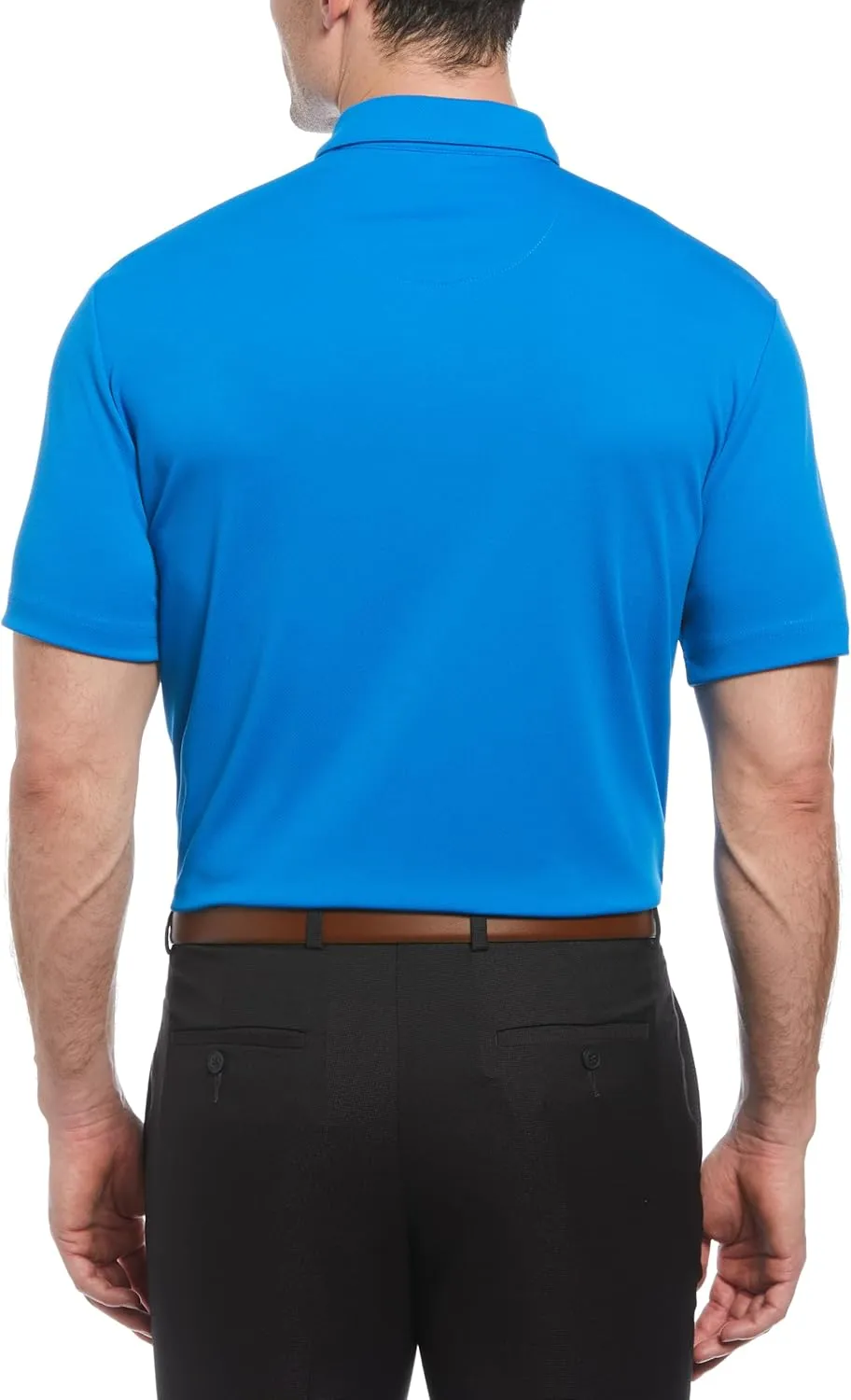 Perry Ellis Men's Classic Short Sleeve Golf Polo, Moisture-Wicking Sun Protection, Enhanced Stretch (Available in Big & Tall)
