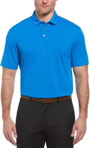 Perry Ellis Men's Classic Short Sleeve Golf Polo, Moisture-Wicking Sun Protection, Enhanced Stretch (Available in Big & Tall)