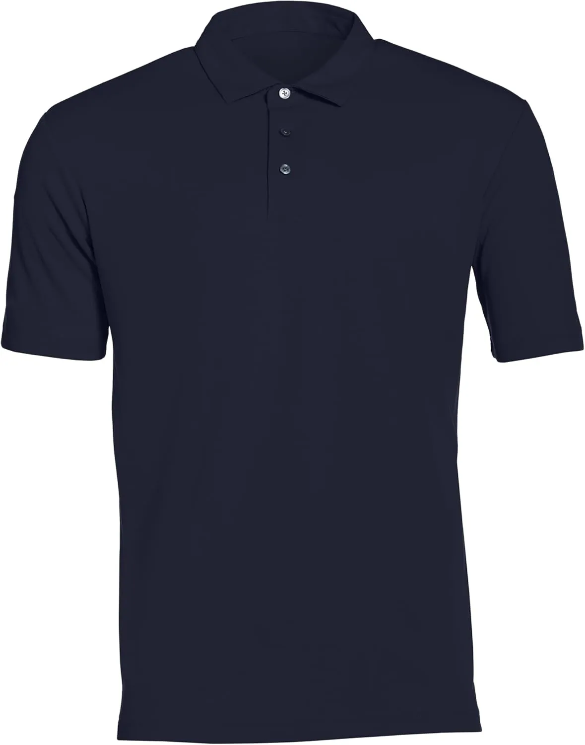 Perry Ellis Men's Classic Short Sleeve Golf Polo, Moisture-Wicking Sun Protection, Enhanced Stretch (Available in Big & Tall)