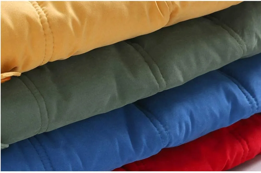 Vinmin Kids Winter Latest Thicken Hooded Jacket Warm Quilted Coat Casual Outdoor Cool Cute for Boys Girls Autumn Spring