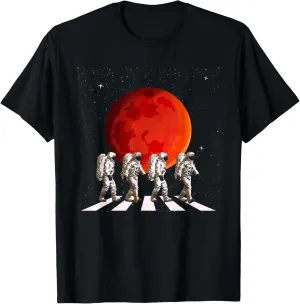 Walking Astronauts - Spaceman Planets Space Galaxy T-Shirt