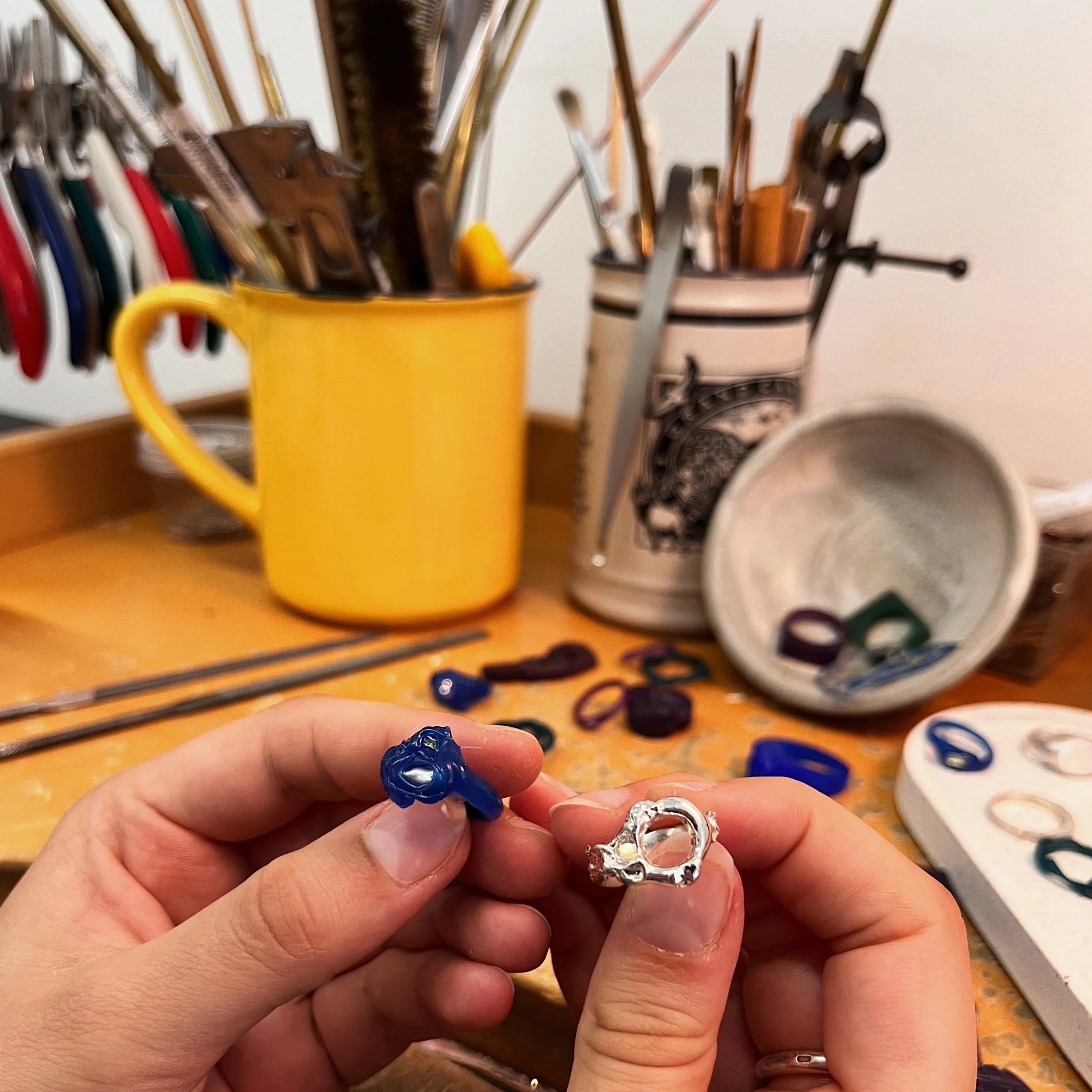 WORKSHOP - Sculpt your Jewelry in Silver, Brass or Gold