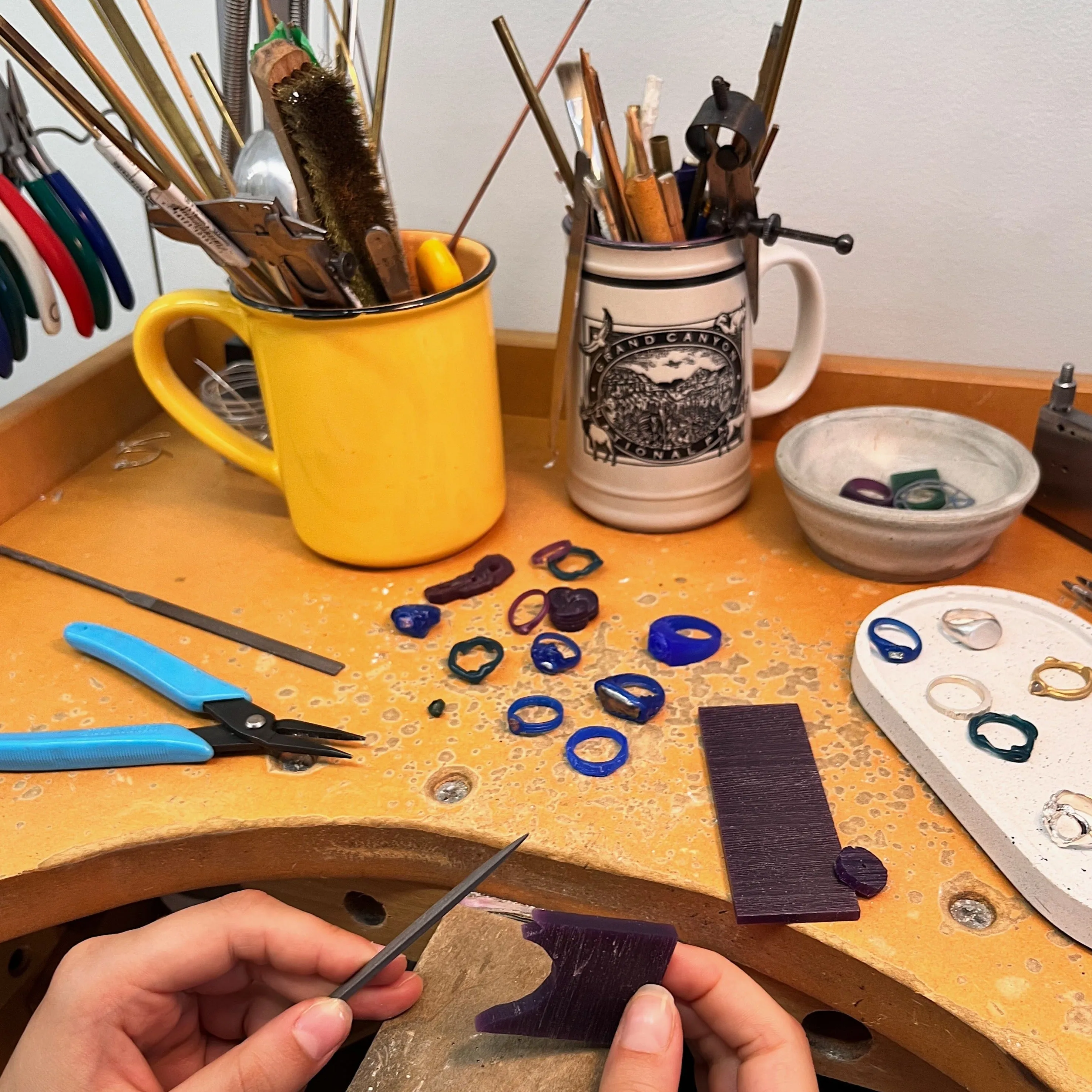 WORKSHOP - Sculpt your Jewelry in Silver, Brass or Gold